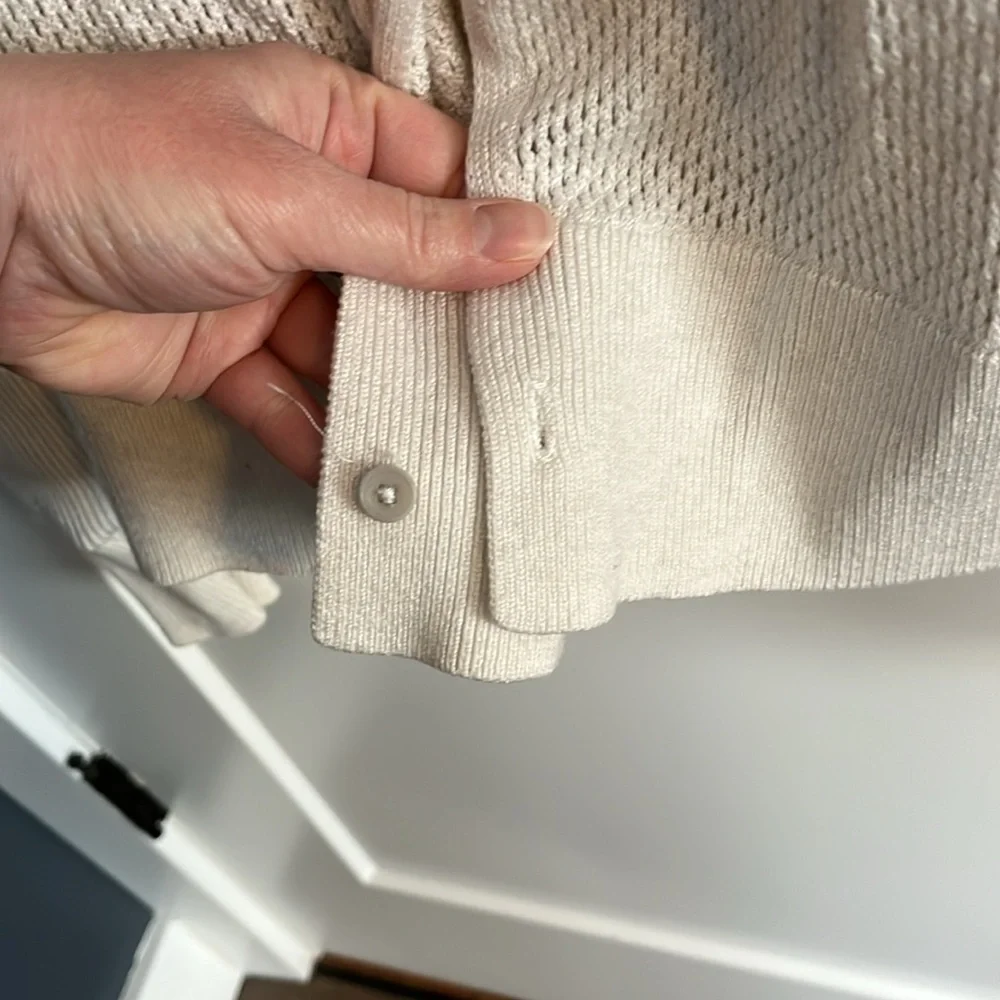 Lululemon Sunset Savasana Pullover II Ivory Sweater